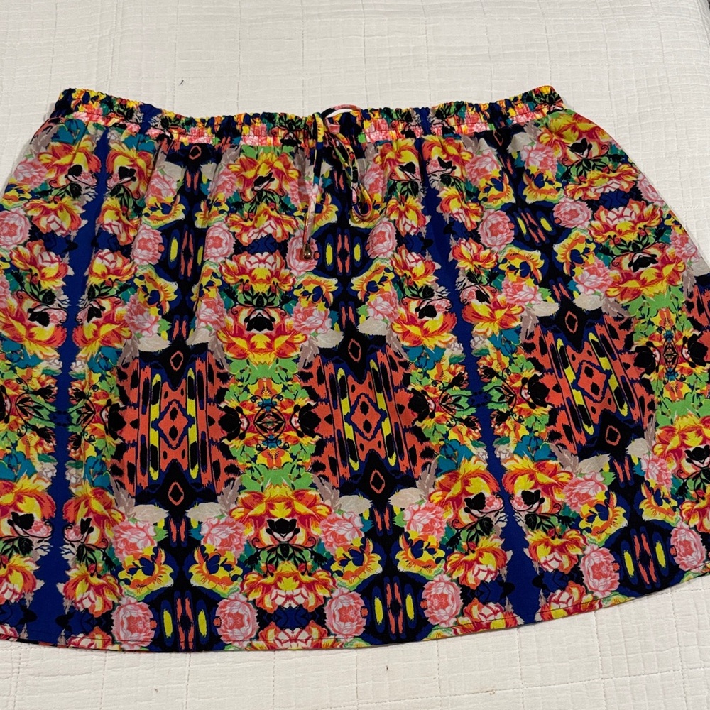 Floral Multicolor Skirt
